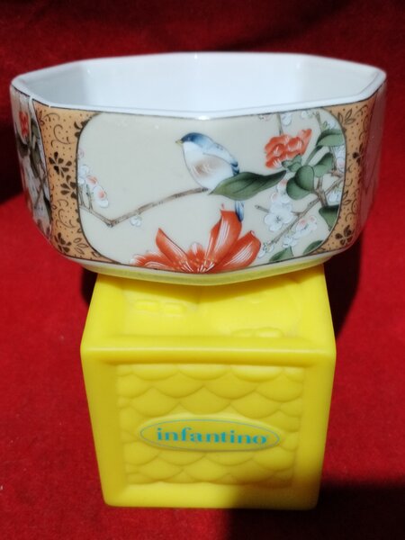 Cutie din portelan Asahi japonez, pentru bijuterii